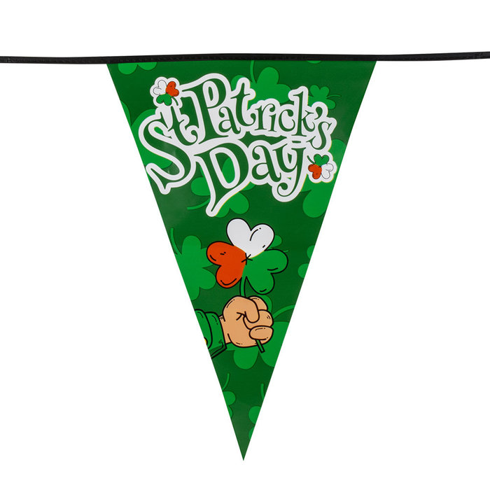Boland Vlaggenlijn extra groot St Patrick's Day (45 x 30 cm)(8 m)