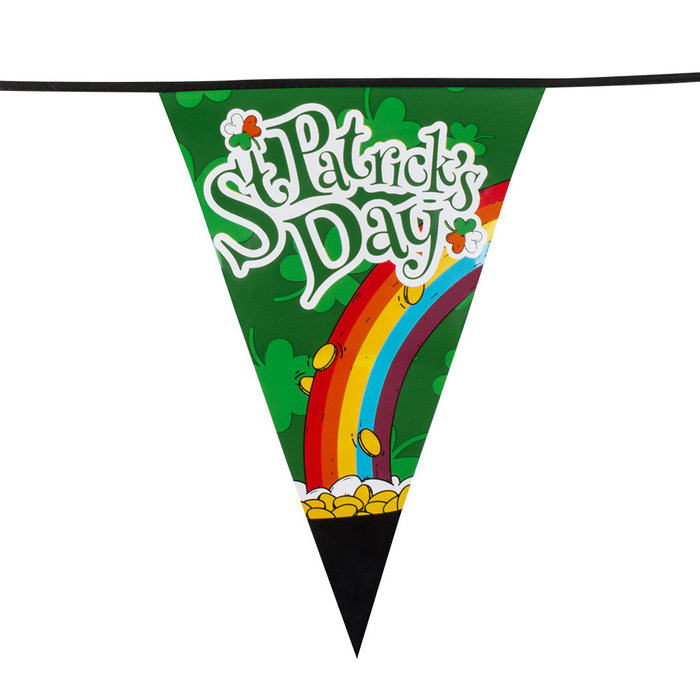Boland Vlaggenlijn extra groot St Patrick's Day (45 x 30 cm)(8 m)