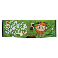 Boland Banner St Patrick's Day (74 x 220 cm)