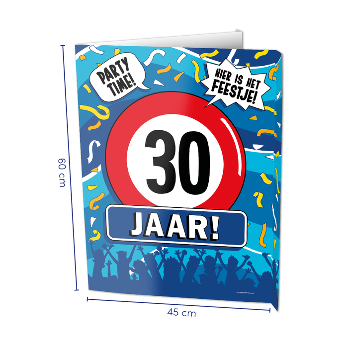 Paper Dreams Window signs - 30 jaar