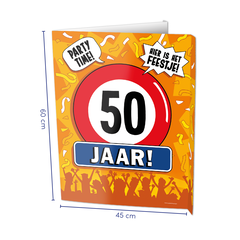 Paper Dreams Window signs - 50 jaar
