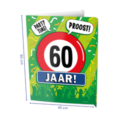 Paper Dreams Window signs - 60 jaar