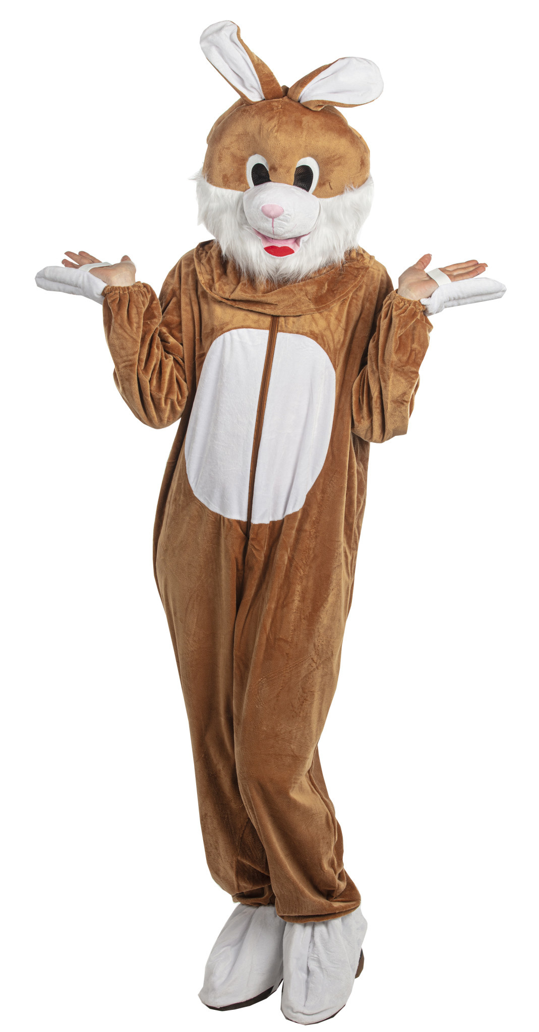 Schurend Interpreteren jeugd Mascotte bruin konijn paashaas kostuum - Vekemans Feestwinkel