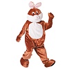 Wilbers & Wilbers Paashaas kostuum mascotte pak bruin