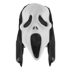 Masker Scream met kap latex