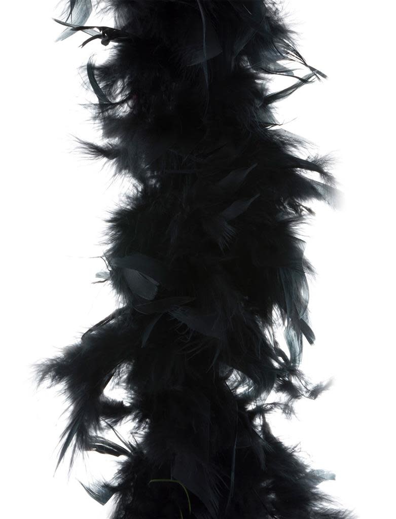 Funny Fashion Boa zwart 2m 90 gram
