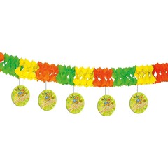Slinger met decoratie Lentefeest 4m