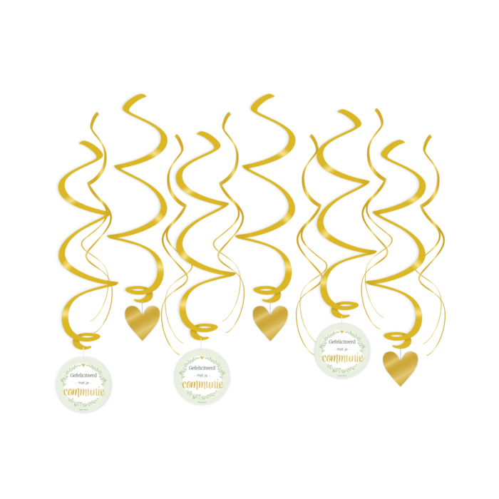 Paper Dreams Communie versiering swirl hang decoratie