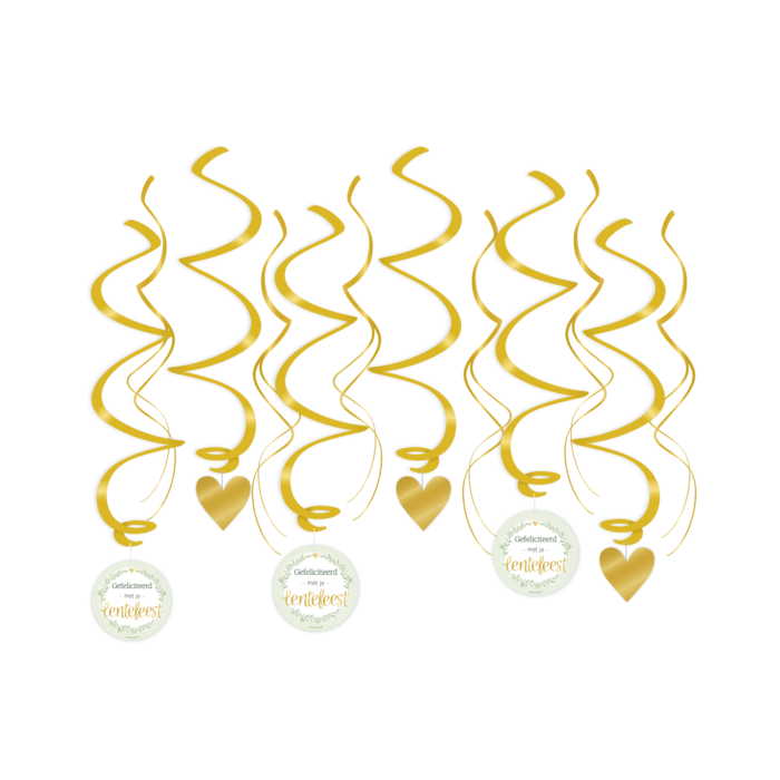 Paper Dreams Lentefeest versiering swirl hang decoratie