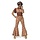 Seventies hippie jumpsuit fruity dames