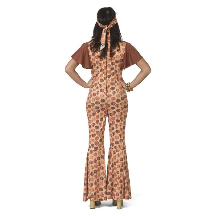 Funny Fashion Seventies hippie jumpsuit fruity dames