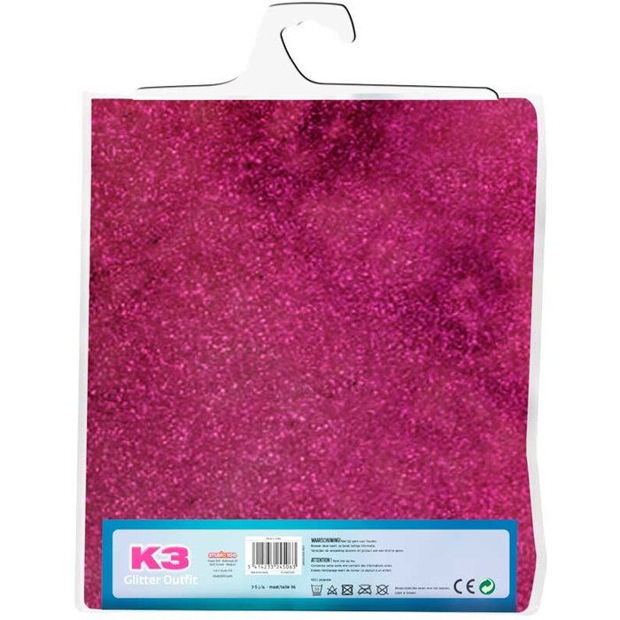 Studio 100 K3 verkleedkleding glitter