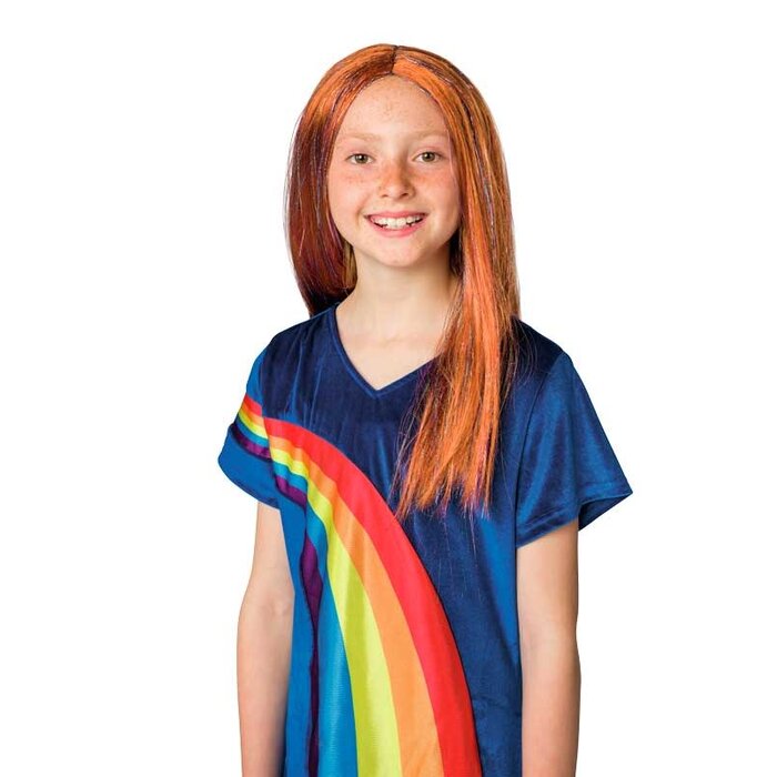 Studio 100 K3 pruik Hanne met glitter extensions