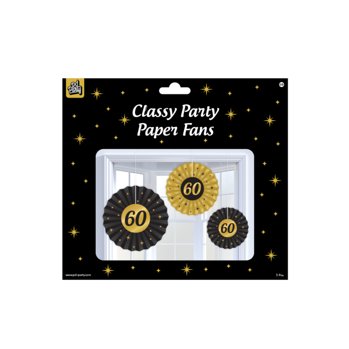 Paperdreams Waaier 60 jaar papier per 3st