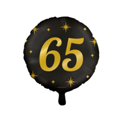 Paperdreams Folie ballon 65 zwart/goud 46cm