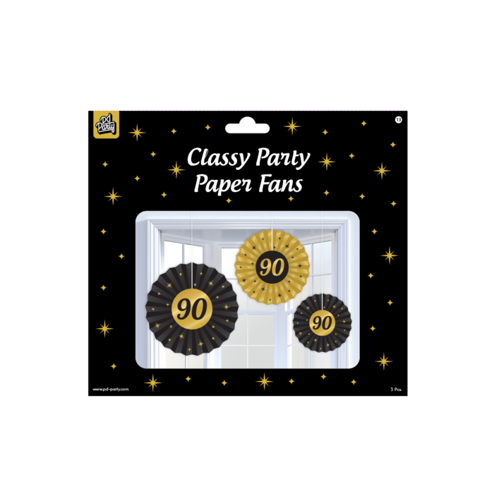 Paperdreams Waaier 90 jaar papier per 3st