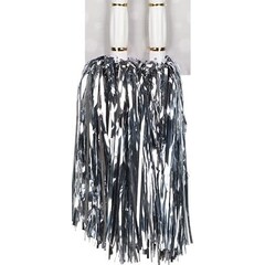 Cheerballs Pompon metallic  ZILVER per 2