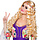 Pruik 'Hippie' blond met haarband+bloemetjes DOOS 368