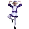 Dansmarieke Majorette kostuum Paars