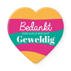 Keramieken Onderzetter Bedankt voor alles je bent echt geweldig