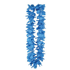 Hawai Krans Neon Blauw