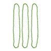 3 Halskettingen fluo groen 40cm