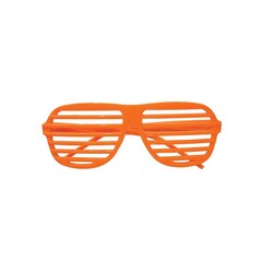 Bril Shutter fluo oranje