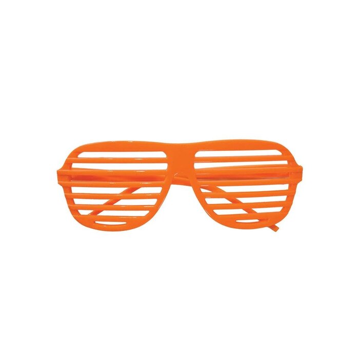 Bril Shutter  fluo oranje