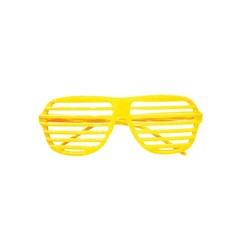 Bril Shutter  fluo geel