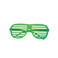 Bril Shutter  fluo groen