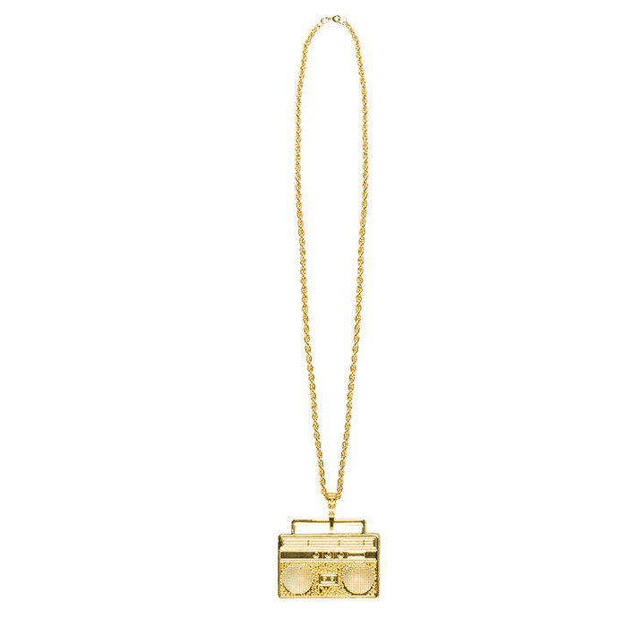 Boland Ketting ghetto blaster goud