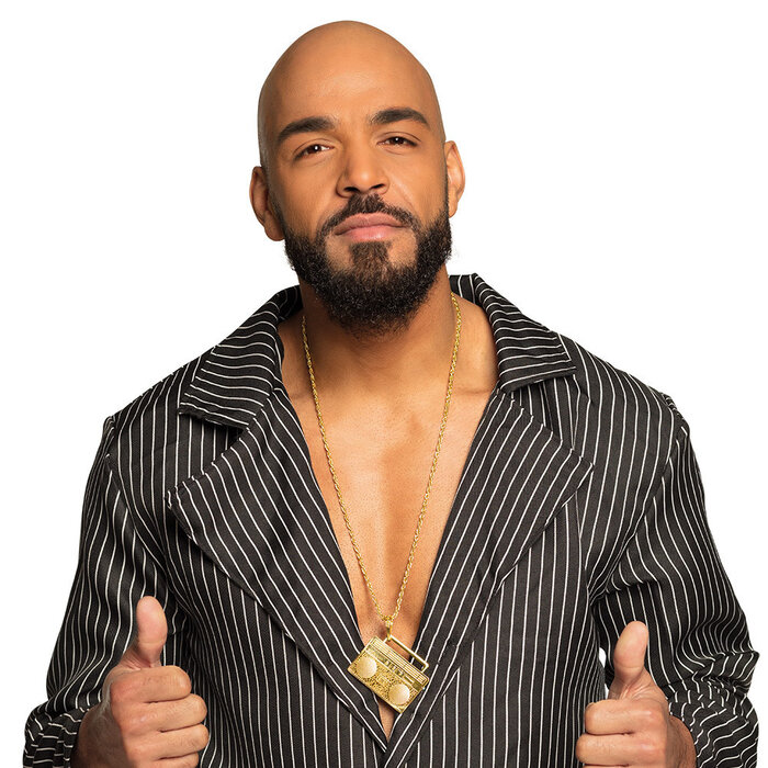 Boland Ketting ghetto blaster goud