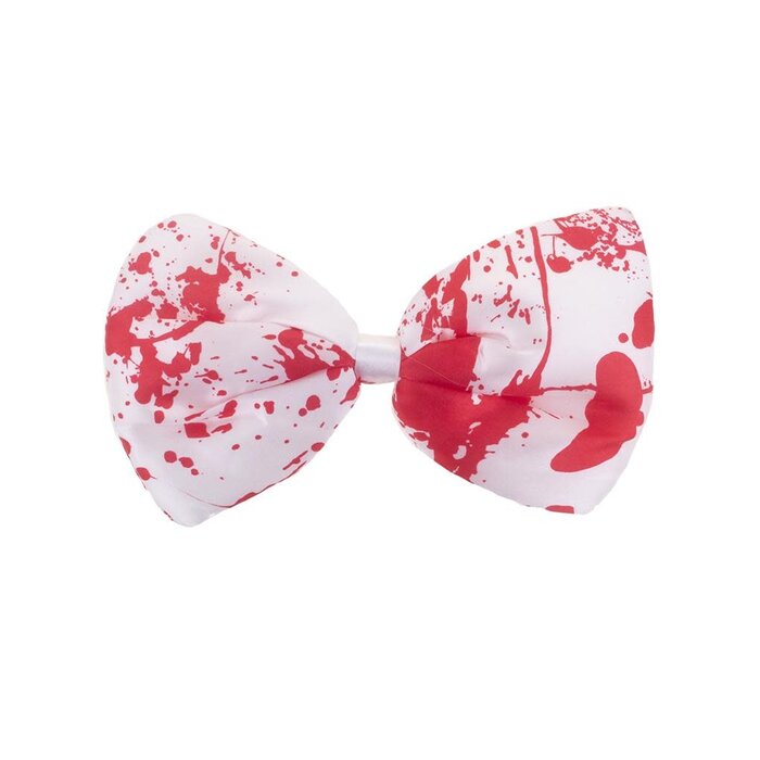 Funny Fashion Vlinderdas strik Bloodlust 18 x 10cm
