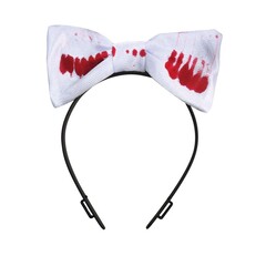 Funny Fashion Diadeem Vlinderdas strik Bloed