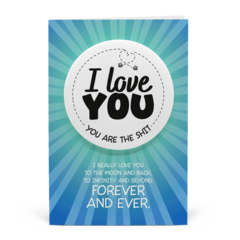 I love you - Shitbutton Giftcard