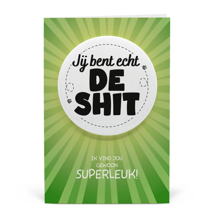 Leuk - Shitbutton Giftcard