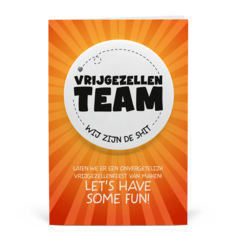 Vrijgezellenteam - Shitbutton Giftcard