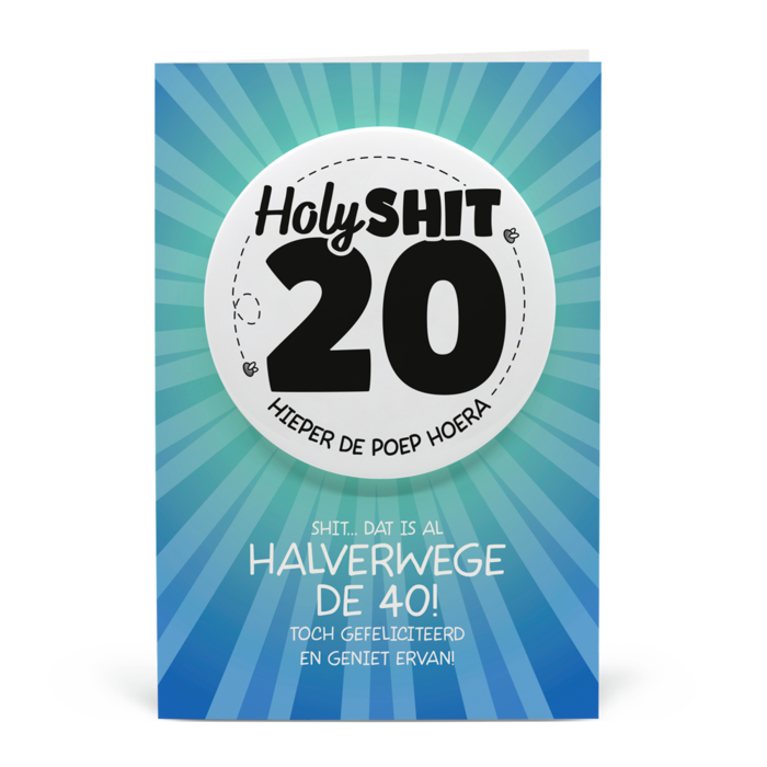 20 jaar - Shitbutton Giftcard