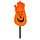 Trick or Treat snoep zakje  pompoen (20 x 26 cm)