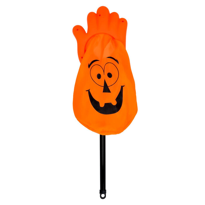 Trick or Treat snoep zakje  pompoen (20 x 26 cm)