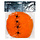 Spinrag 60 g oranje met 4 spinnen spinnenweb