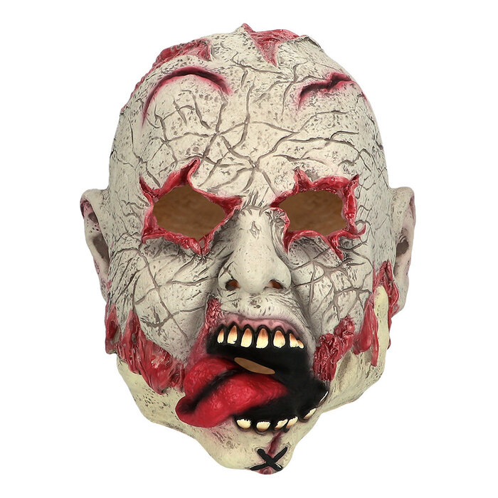 Latex hoofdmasker Undead