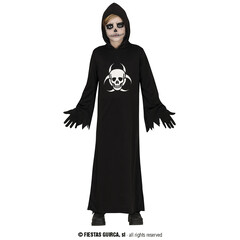 Fiestas Guirca Schedel halloween kostuum met kap
