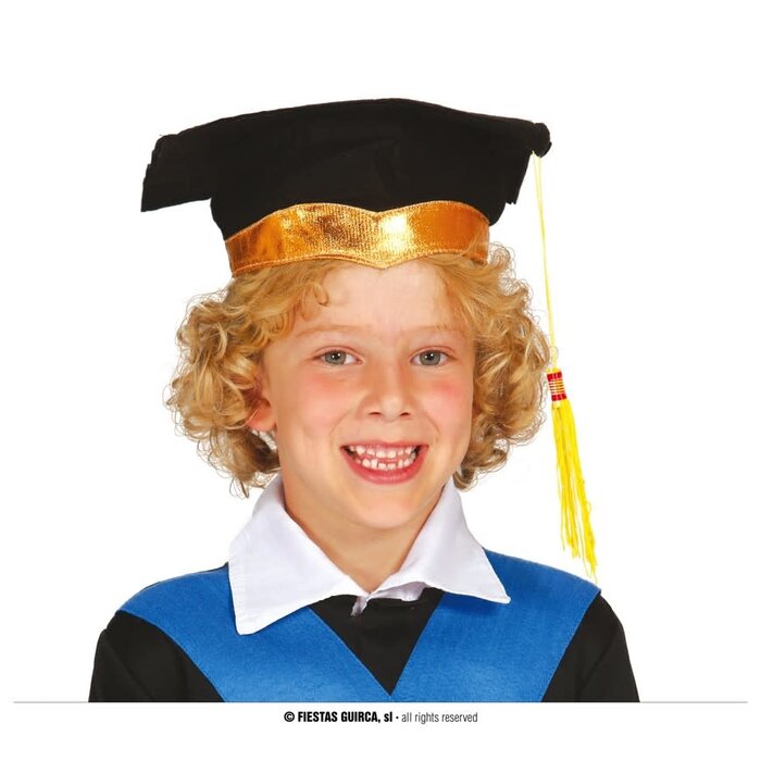Fiestas Guirca Afstudeerhoed kindermaat