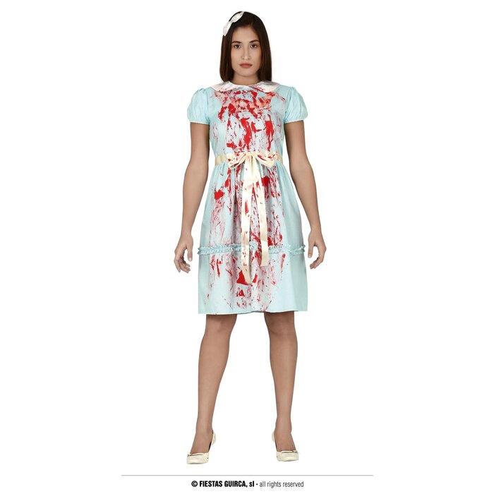 Fiestas Guirca Geest tweeling horror kostuum dames