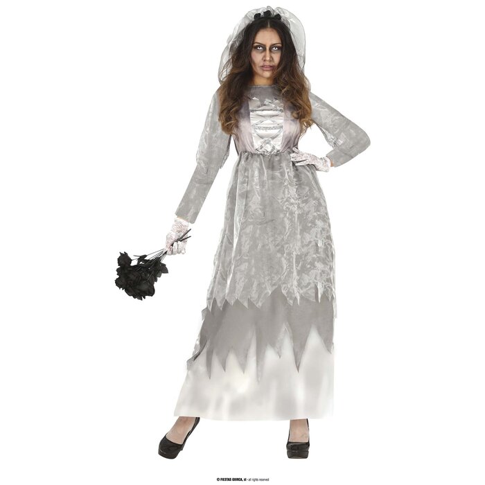 Fiestas Guirca Geest griezel bruidsjurk