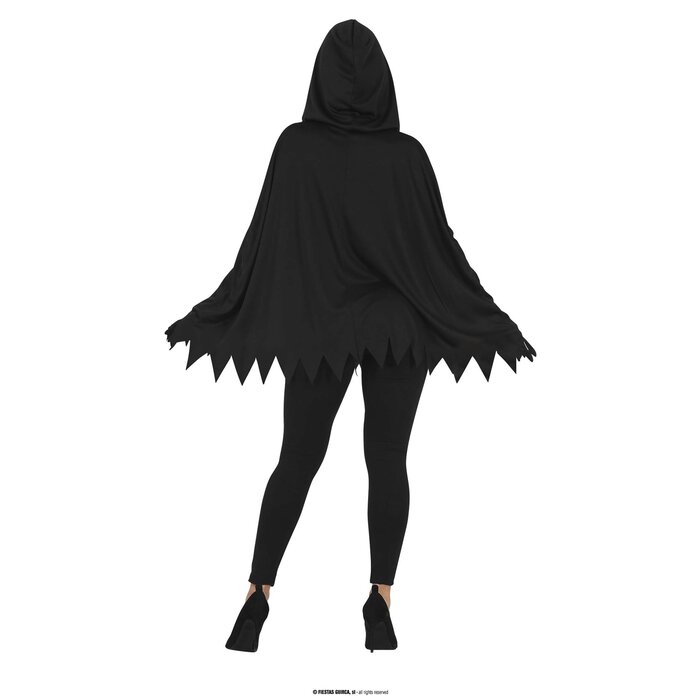 Fiestas Guirca Skelet poncho unisex
