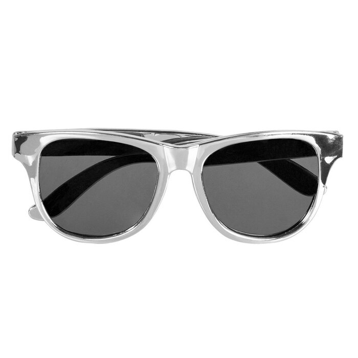 Boland Disco Accessoireset zilver (partybril, vlinderstrik en bretels)