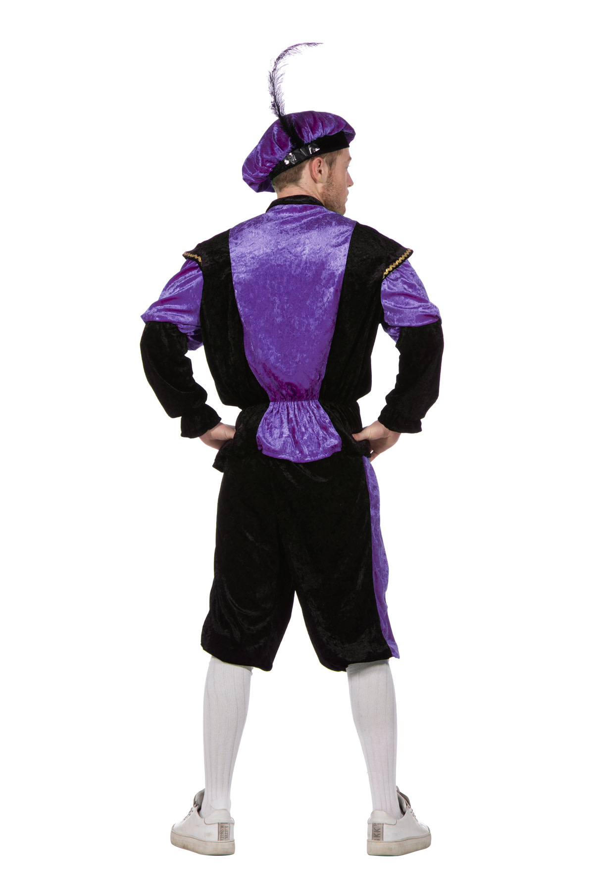 Wilbers & Wilbers Pietenpak pansamt zwart paars heren