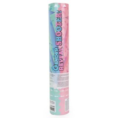 Confetti shooter 30 cm Gender reveal Roze